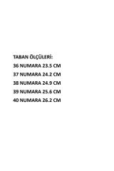 Siyah Cilt Topuklu Loafer Zincir Toka Kadın Ayakkabı