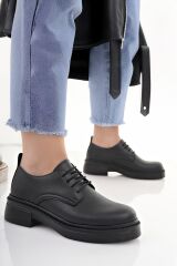 Kadın Bağcıklı Makosen Loafer Ayakkabı