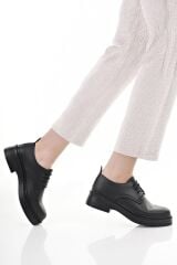 Kadın Bağcıklı Makosen Loafer Ayakkabı