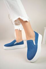 Bahrina lastikli günlük sneakers spor ayakkabı