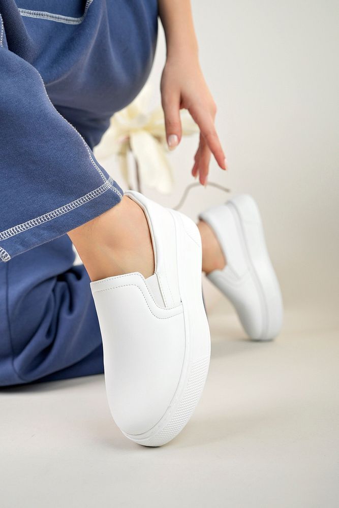 Bahrina lastikli günlük sneakers spor ayakkabı