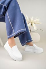 Bahrina lastikli günlük sneakers spor ayakkabı