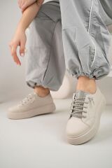 Bahrina günlük sneakers taş detaylı spor ayakkabı