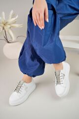 Bahrina günlük sneakers taş detaylı spor ayakkabı