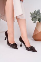 Kadın Tokalı İnce Topuklu Stiletto Ayakkabı