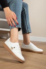 Kadın Kelebek Yıldız Tokalı Günlük Sneaker