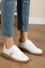 Kadın Kelebek Yıldız Tokalı Günlük Sneaker