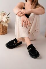 Kadın Loafer Tokalı Terlik