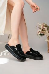 Kadın Loafer Püsküllü Terlik