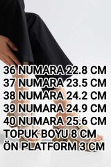 Kadın Bej Süet Topuklu Çift Tokalı Terlik BEJ SÜET - 38